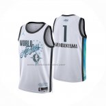 Maglia Nba All Star 2026 Victor Wembanyama No 1 Bianco