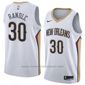 Maglia New Orleans Pelicans Julius Randle #30 Association 2018 Bianco