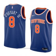 Maglia New York Knicks Johnny O'bryant Iii #8 Icon 2018 Blu
