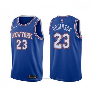 Maglia New York Knicks Mitchell Robinson #23 Statement 2019-20 Blu