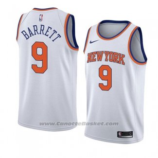 Maglia New York Knicks R.j. Barrett #9 Statement 2019-20 Bianco