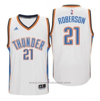 Maglia Oklahoma City Thunder Andre Roberson #21 Bianco