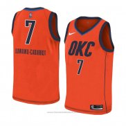 Maglia Oklahoma City Thunder Timothe Luwawu-cabarrot #7 Earned 2018-19 Arancione