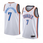 Maglia Oklahoma City Thunderr Timothe Luwawu Cabarrot #7 Association 2018 Bianco