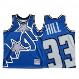 Maglia Orlando Magic Grant Hill #33 Mitchell & Ness Big Face Blu