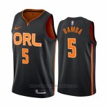 Maglia Orlando Magic Mohamed Bamba #5 Citta Edition Nero2