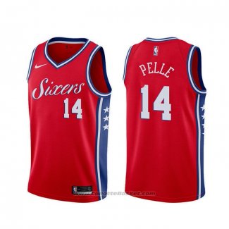 Maglia Philadelphia 76ers Norvel Pelle #14 Statement 2019-20 Rosso