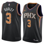 Maglia Phoenix Suns Jarojo Dudley #3 Statement 2018 Nero