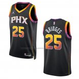 Maglia Phoenix Suns Mikal Bridges #25 Statement 2022-23 Nero