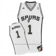 Maglia San Antonio Spurs Tracy Mcgrady #1 Bianco