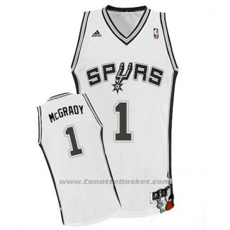 Maglia San Antonio Spurs Tracy Mcgrady #1 Bianco