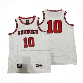 Maglia Shohoku Sakuragi #10 Bianco