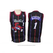 Maglia Toronto Raptors Tracy Mcgrady #1 Hardwood Classics Nero