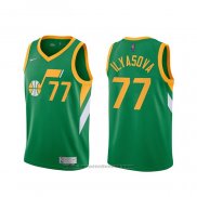 Maglia Utah Jazz Donovan Ersan Ilyasova #77 Earned 2020-21 Verde