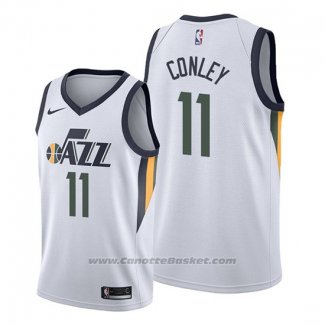 Maglia Utah Jazz Mike Conley #11 Association Bianco