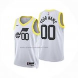 Maglia Utah Jazz Personalizzate Association 2024-25 Bianco