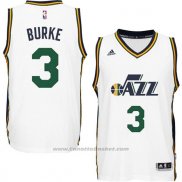 Maglia Utah Jazz Trey Burke #3 Bianco