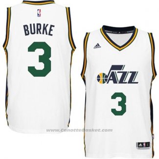 Maglia Utah Jazz Trey Burke #3 Bianco