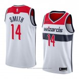 Maglia Washington Wizards Jason Smith #14 Association 2018 Bianco