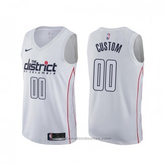 Maglia Washington Wizards Personalizzate Citta Bianco