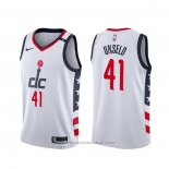 Maglia Washington Wizards Wes Unseld #41 Citta Bianco