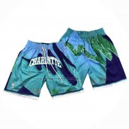 Pantaloncini Charlotte Hornets Just Don Verde