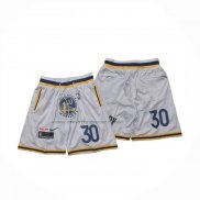Pantaloncini Golden State Warriors Just Don Bianco