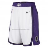 Pantaloncini Los Angeles Lakers Citta 2022-23 Bianco