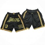 Pantaloncini Los Angeles Lakers Just Don Nero