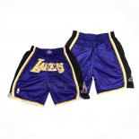 Pantaloncini Los Angeles Lakers Just Don Viola2