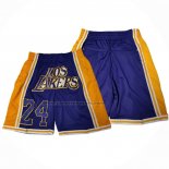 Pantaloncini Los Angeles Lakers Kobe Bryant 24 Just Don Viola