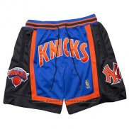 Pantaloncini New York Knicks Just Don Blu