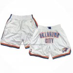 Pantaloncini Oklahoma City Thunder Just Don Bianco