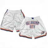 Pantaloncini Oklahoma City Thunder Just Don Bianco