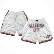 Pantaloncini Oklahoma City Thunder Just Don Bianco