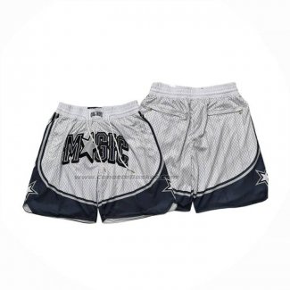 Pantaloncini Orlando Magic Citta Just Don 2024-25 Bianco