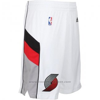 Pantaloncini Portland Trail Blazers Retro Bianco