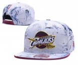 Cappellino Cleveland Cavaliers Bianco Rosso3