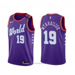 Maglia 2020 Rising Star Svi Mykhailiuk #19 World Viola