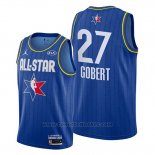 Maglia All Star 2020 Utah Jazz Rudy Gobert #27 Blu