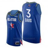 Maglia All Star 2020 Western Conference Anthony Davis #3 Blu