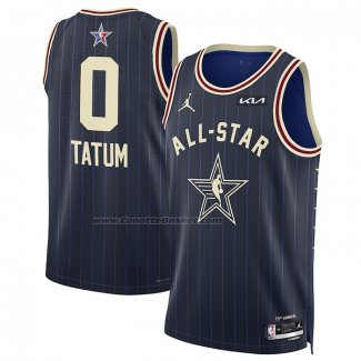 Maglia All Star 2024 Boston Celtics Jayson Tatum #0 Blu