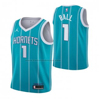 Maglia Bambino Charlotte Hornets LaMelo Ball #1 Icon 2022-23 Verde