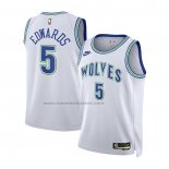 Maglia Bambino Minnesota Timberwolves Anthony Edwards #5 Classic 2023-24 Bianco