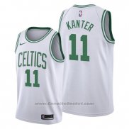 Maglia Boston Celtics Enes Kanter #11 Association Bianco