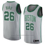 Maglia Boston Celtics Jabari Bird #26 Citta 2018 Grigio