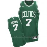 Maglia Boston Celtics Jaylen Brown #7 Verde
