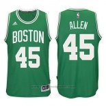 Maglia Boston Celtics Kadeem Ray Allen #45 Road Kelly 2017-18 Verde