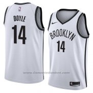 Maglia Brooklyn Nets Milton Doyle #14 Association 2018 Bianco