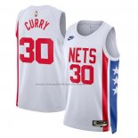 Maglia Brooklyn Nets Seth Curry #30 Classic 2022-23 Bianco